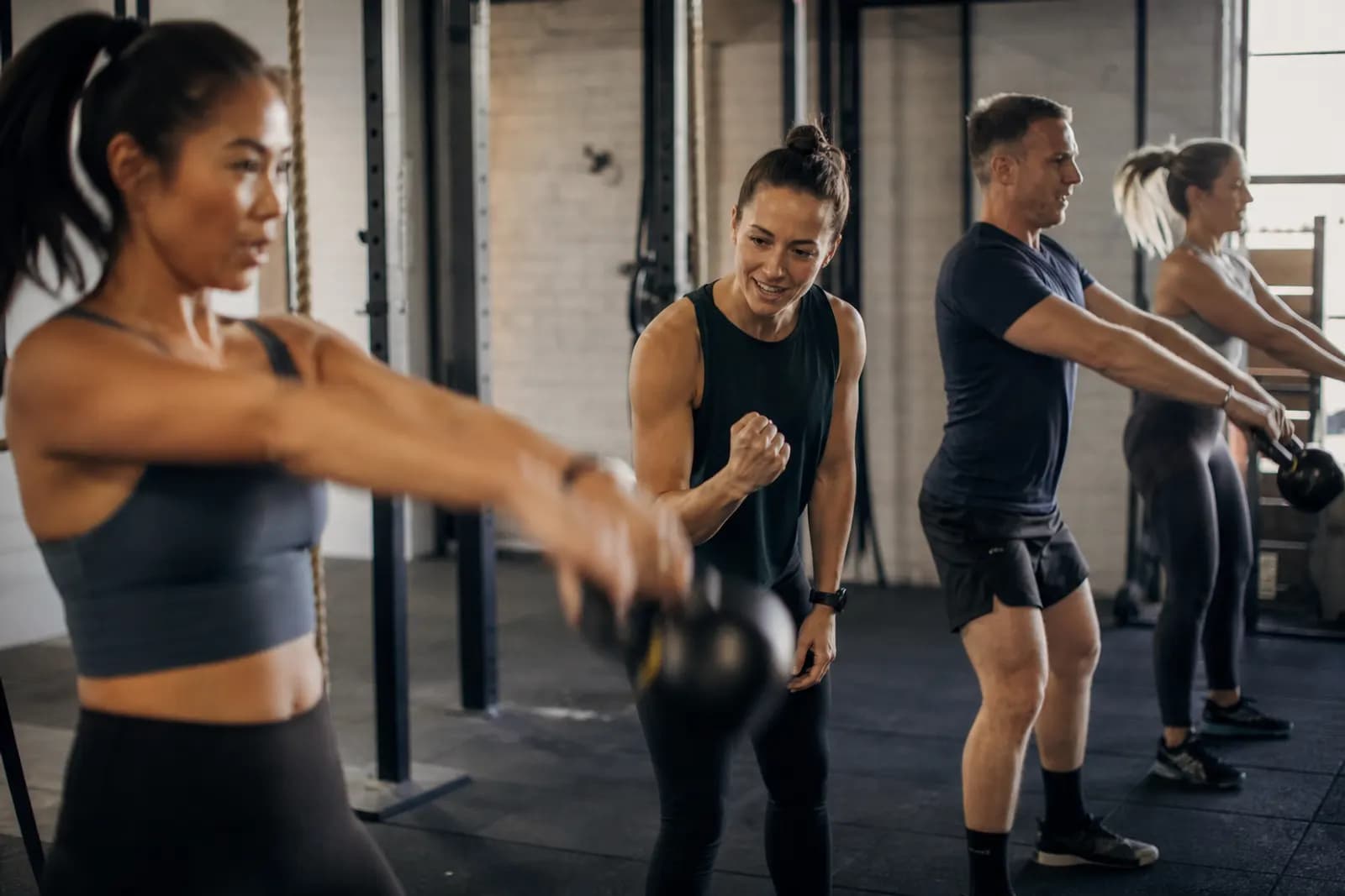 Grupni trening sa kettlebell-ovima
